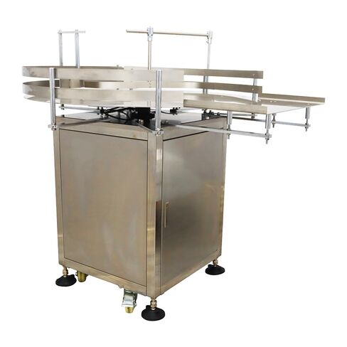 Automatic Bottle Accumulation Table Automatic Bottle Unscrambler High Speed Bottle Feeder for Capping Machine in Saudi Arabia
