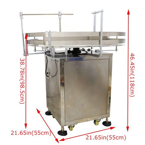 Automatic Bottle Accumulation Table Automatic Bottle Unscrambler High Speed Bottle Feeder for Capping Machine in Saudi Arabia