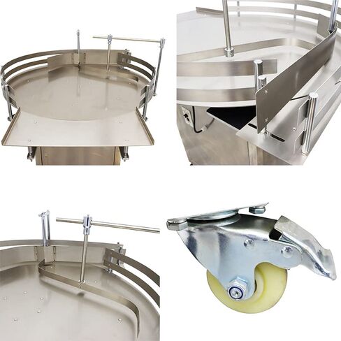Automatic Bottle Accumulation Table Automatic Bottle Unscrambler High Speed Bottle Feeder for Capping Machine in Saudi Arabia