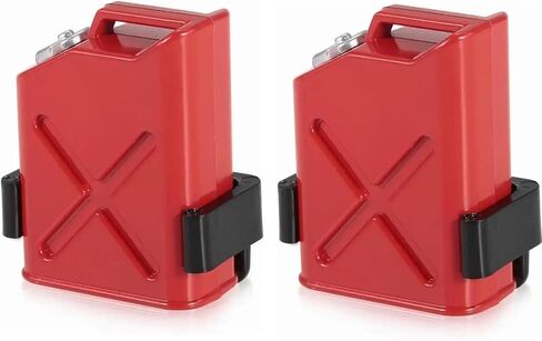 2PCS RC Mini Fuel Tank,RC Car Mini Oil Can 1/10 RC Fuel Tank,Rc Accessories Simulated Fuel Tank for 1/8 1/10 RC Crawler Car Decoration Upgrade Part in Kuwait