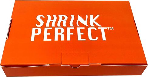 شريط انكماش مثقوب شفاف - 50 عبوة تناسب 2 1/2 بوصة - 2 3/4 بوصة برطمانات بطول 8 أونصة و4 أونصة قصيرة لبرطمانات ميسون ذات الفم العادي in Kuwait