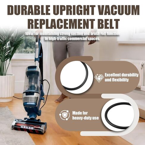 حزام فراغ BGOR-23 لشركة Bissell Big Green Commercial، بديل الحزام لـ BG100، BG101 وBG102، سلسلة BG107 التجارية المستقيمة (3 عبوات) in Kuwait