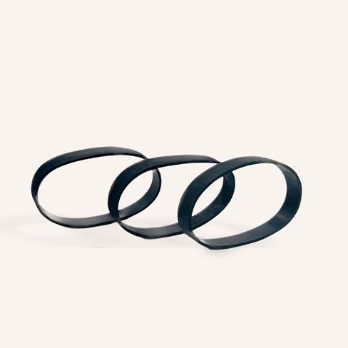 Generic استبدال حزام المكنسة الكهربائية لـ David D2000، T2000، نماذج X التجارية، 3 عبوات، أسود in Saudi Arabia
