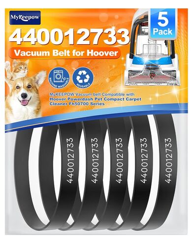 3 Pack Vacuum Belts Compatible with Hoover PowerDash Pet Carpet Cleaner FH50710, FH50702 Series, Replace Parts 440012733, 440014074 in Kuwait