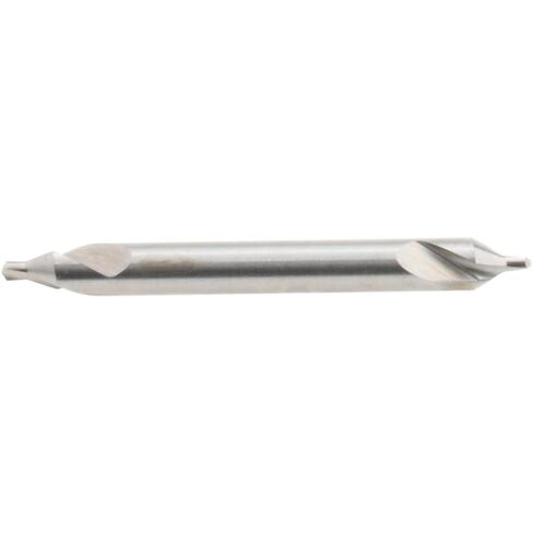 Combo Drill & Countersink, #1, 1/8" Body Dia, 118°, Cobalt, 3/64" Point Dia, Bright Finish, 1-1/4" OAL in Saudi Arabia