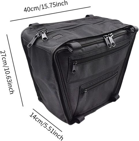 Electric Vehicle Bag Pouch Lightweight Practical Trapezoid with Zipper Portable in Kuwait