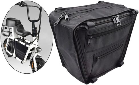 Electric Vehicle Bag Pouch Lightweight Practical Trapezoid with Zipper Portable in Kuwait