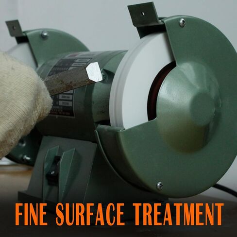 عجلة طاحونة مقاعد البدلاء 6 بوصة 400 حبيبة، مادة كاشطة من أكسيد الألومنيوم الأبيض. لطحن وتلميع المعادن عالية الصلابة مثل الفولاذ عالي السرعة والفولاذ المقاوم للصدأ. 1/2 بوصة أربور in Kuwait