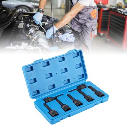 7pcs Damaged Thread Extractor, Pipe Screw Extractor Set Broken Bolt Water Pipe Remover Set Screw Easy Out Set Broken Bolt Remover Tool For Auto Repair Machine Repair in Kuwait