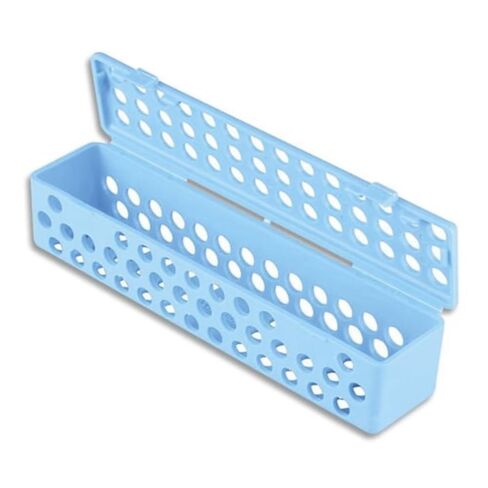 Plasdent 203SCS-2PS Instrument Steri Container Snap Lid Baby Blue in Kuwait