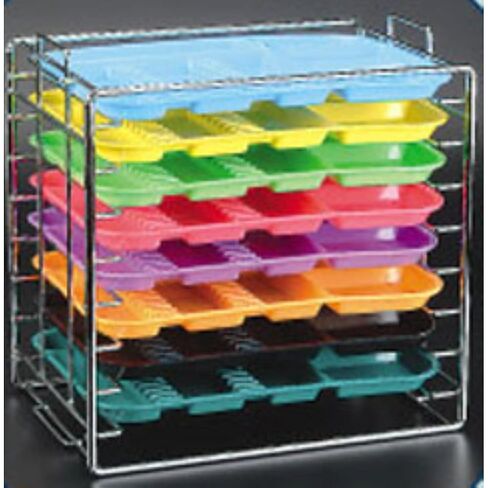 حامل صينية 300TRD من الكروم للحجم D للتحميل الجانبي الطويل 14.5 × 9.75 × 14.25 in Kuwait