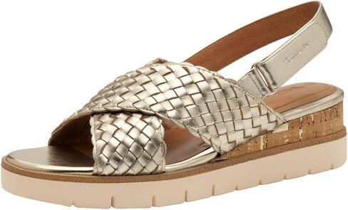 Tamaris Women's Wedge/Flat Sand Sandal in Kuwait