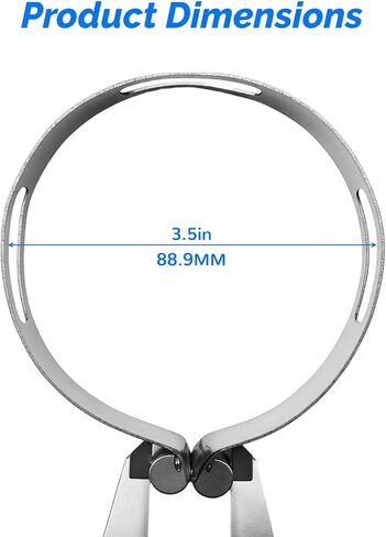 3.5" (88.9MM) Exhaust Tacking Band Clamp-On for Welding & Fabrication –1pc Stainless Steel ，Universal Fit, Corrosion-Resistant, Secure Hold for Exhaust Components in Kuwait