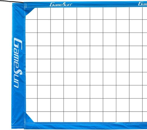 ‌Regulation Size 32’x3’ Outdoor Volleyball Net – Heavy-Duty Reinforced Polyester Top Cord & Vinyl Sleeve for No-Sag Performance – Durable Replacement for Backyard, Beach, or Park in Saudi Arabia