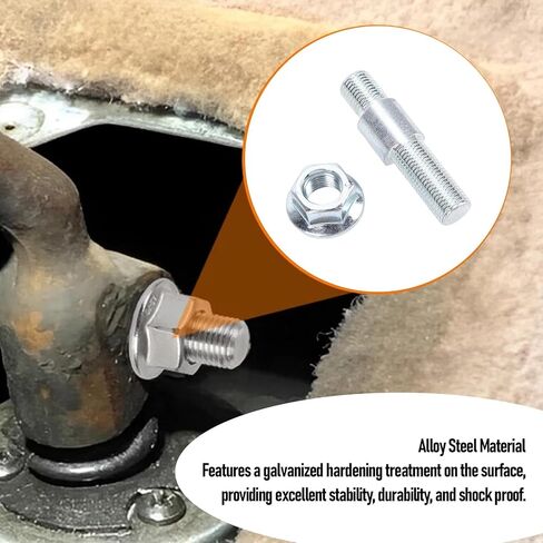 POCREATION 5 Speed Shifter Mounting Nut Replacement Efficiently for Bronco Transmission Stable Alloy Steel Material in Saudi Arabia