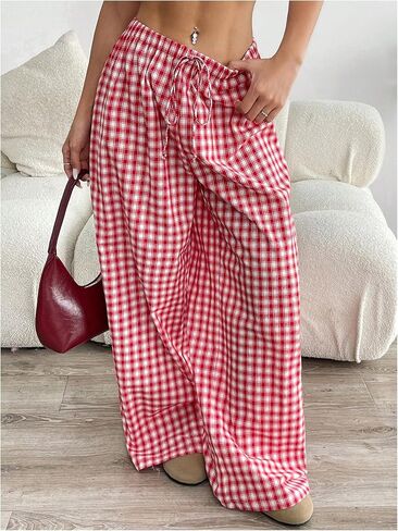 فيردوسا نساء القماش القطني منقوش الساق على نطاق واسع سراويل شارع الشارع in Kuwait