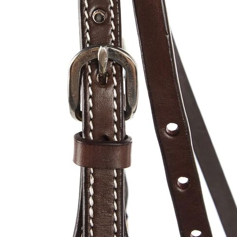 Braided Rawhide Chocolate Browband Headstall in Kuwait