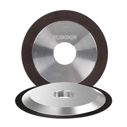 Diamond Grinding Disc, Sharpening Wheel for Tungsten Steel Milling Tool Carbide Metal 1Pc 125mm/150mm(320Grit,Black150x32x10x8mm) in Kuwait