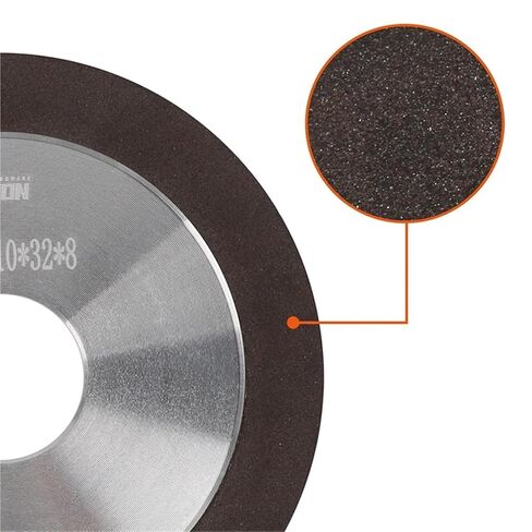 Diamond Grinding Disc, Sharpening Wheel for Tungsten Steel Milling Tool Carbide Metal 1Pc 125mm/150mm(320Grit,Black150x32x10x8mm) in Saudi Arabia