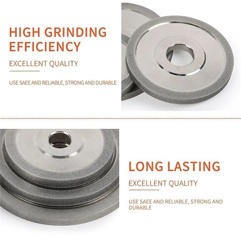 Diamond Grinding Wheel, Electroplated Abrasive Disc Flat for Milling Cutter Carbide Tungsten Steel Alloy Grit 150 1pcs in Kuwait