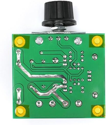 2 قطعة DC 12V-40V PWM وحدة تحكم سرعة المحرك 10A DC 12V منظم الجهد الخافت مع مقبض التحكم في السرعة، مفتاح سرعة متغير باستمرار، كفاءة عالية لاردوينو in Saudi Arabia