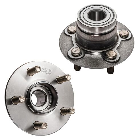Detroit Axle-REAR 2PC محمل العجلات المحامل لعام 1997-2008 شيفروليه كورفيت ، 2004-2008 كاديلاك XLR ، 2 عجلات محمل ومجتمع المحاور 2005 2006 2007 استبدال in Kuwait
