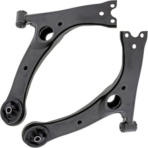 Detroit Axle - RWD الأمامية السفلى للسيطرة على 2013-2018 RAM 1500 [مع الينابيع الأمامية] 2014 2015 2015 ، 2 أذرع التحكم السفلى مع استبدال مفصل الكرة in Kuwait