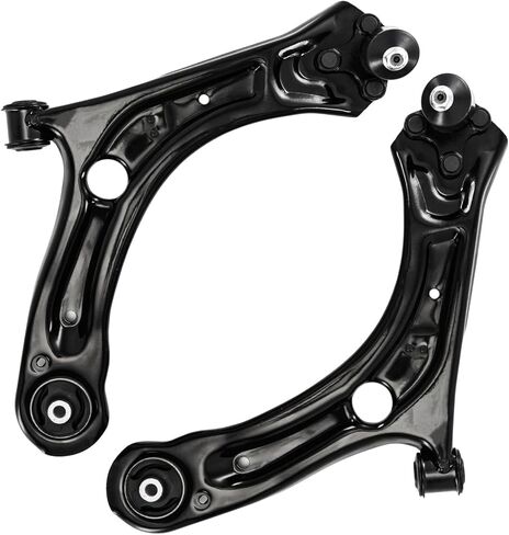 Detroit Axle - RWD الأمامية السفلى للسيطرة على 2013-2018 RAM 1500 [مع الينابيع الأمامية] 2014 2015 2015 ، 2 أذرع التحكم السفلى مع استبدال مفصل الكرة in Kuwait
