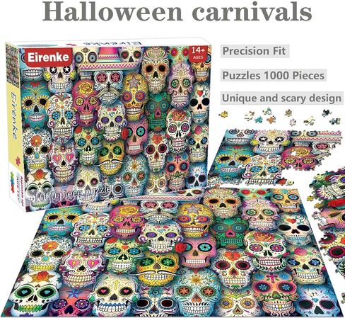 ألغاز للكبار 1000 قطعة - بيضة عيد الفصح - ألغاز الصور المقطوعة 1000 قطعة ألغاز بيض عيد الفصح الملون وألغاز بيض عيد الفصح العتيق in Kuwait