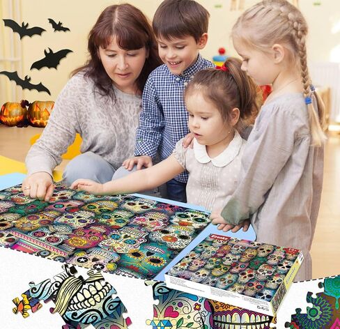 ألغاز للكبار 1000 قطعة - بيضة عيد الفصح - ألغاز الصور المقطوعة 1000 قطعة ألغاز بيض عيد الفصح الملون وألغاز بيض عيد الفصح العتيق in Kuwait