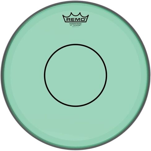 Remo Powerstroke 77 Colortone Green Drumhead, 14" in Saudi Arabia