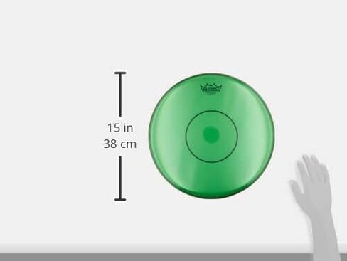 Remo Powerstroke 77 Colortone Green Drumhead, 14" in Saudi Arabia