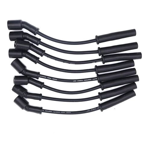 924-2077 8pcs Ignition Sharp Slop Clop Wires متوافقة مع Chrysler Aspen ، Dodge Dakota ، Dodge Durango ، Dodge Ram 1500 Pickup ، Jeep Commander ، Jeep Grand Cherokee ، Ram 1500 ، Ram Dakota in Saudi Arabia