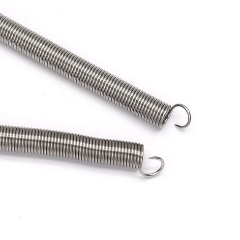 Litoexpe 2 قطعة نوابض تمديد 3/8 بوصة × 6-1/2 بوصة، نوابض شد بناء مزدوجة من الفولاذ مع أطراف خطافية لإصلاح الآلات للاستخدام الصناعي in Saudi Arabia