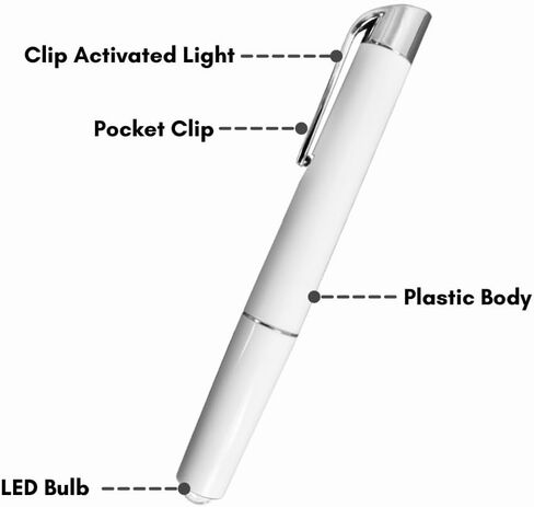 قلم أبيض طبي عالي الكثافة من BV قابل لإعادة الاستخدام، 6 عبوات in Kuwait