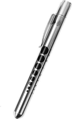 للطبيب والممرضة الطوارئ الطبية الإسعافات الأولية القلم مصباح يدوي الشعلة الفضة in Kuwait