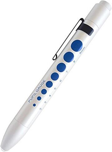 Prestige Medical Soft LED Pupil Gauge Penlight, White, 0.8 Ounce in Saudi Arabia