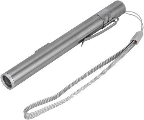 Fafeicy LED USB Penlight Mini Diagnostic Medical Pen Light، مصباح قلم قابل لإعادة الشحن من الفولاذ المقاوم للصدأ مع مشبك جيب + كابل USB للميكانيكي in Saudi Arabia