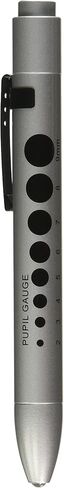 Prestige Medical 214-SIL Pupil Gauge Led Penlight, Silver in Saudi Arabia
