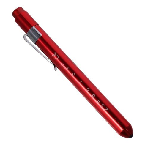 Pupil Check Pen Light Red, Blue Professional White Light Medical Pen Light Lightweight LED Diagnostic Lamp Nurse Student Doctors(Blue) in Saudi Arabia