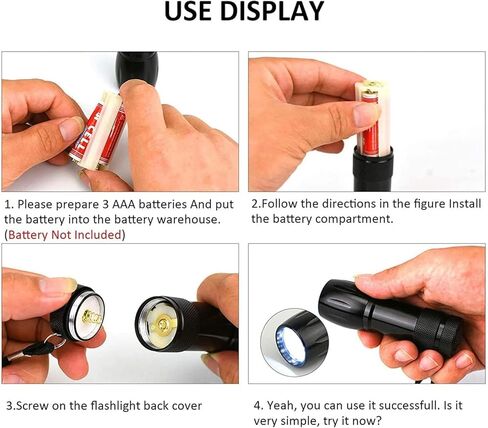 Pen Lights Vein Finder Viewer, Portable Vein Flashlight with 9 Infrared LED Light, Easy Finding Subcutaneous Veins for Nurse, Medical Student Use in Kuwait