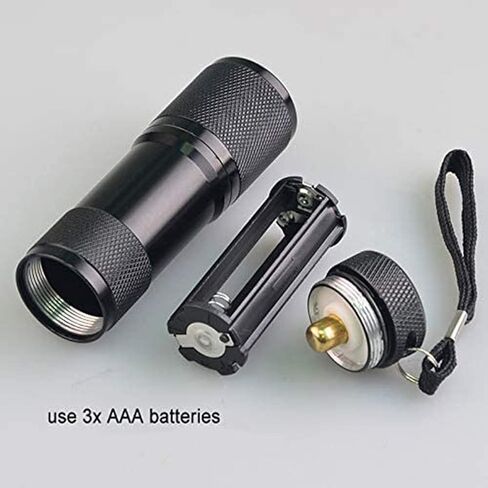 Pen Lights Vein Finder Viewer, Portable Vein Flashlight with 9 Infrared LED Light, Easy Finding Subcutaneous Veins for Nurse, Medical Student Use in Kuwait