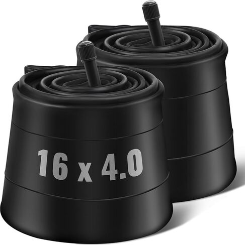 16 x 4.0 Inner Tube with Schrader Valve - Ideal for Kids Electric Bike with 16 Inch Fat Tires - Butyl Rubber Durable & Reliable Performance in Saudi Arabia
