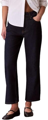 Calvin Klein Women's High Rise Ankle Bootcut Jeans in Saudi Arabia