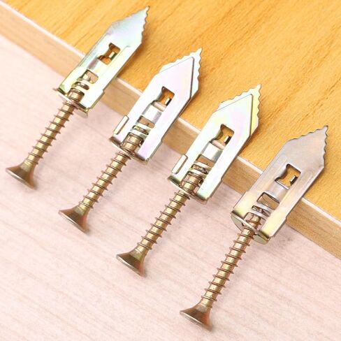 20Sets Heavy Duty Self Drilling Drywall Anchors with Screws Self Tapping Screw for Gypsum Plasterboard Dowel Metal Expansion (20 Sets) in Saudi Arabia