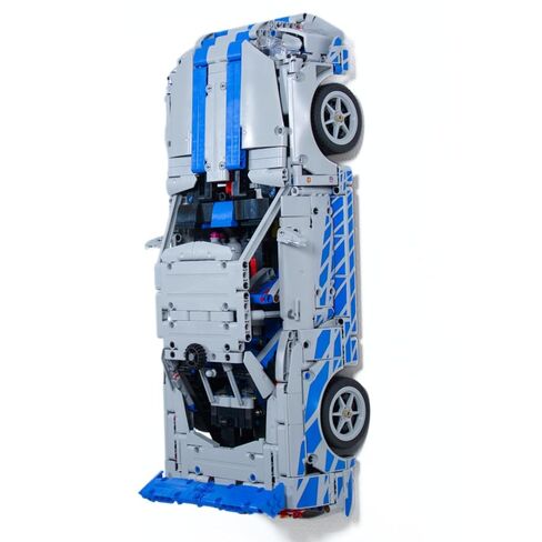 حامل حائط متساطح لسيارة Lego Technic Nissan Skyline GT-R 42210 - حامل عرض منخفض المستوى، تصميم موفر للمساحة، تركيب ببرغي واحد in Kuwait