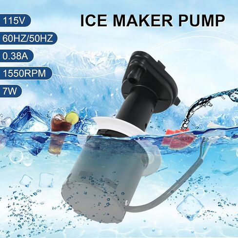 12-2919-21 Water Pump Replacement for Scotsman SC12-2919-21 ice Maker Machine C0322MA-1 C0322MW-1 C0322SA-1 (OEM Replacement) 12-2919-21 in Saudi Arabia