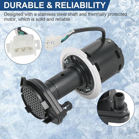 12-2919-21 Water Pump Replacement for Scotsman SC12-2919-21 ice Maker Machine C0322MA-1 C0322MW-1 C0322SA-1 (OEM Replacement) 12-2919-21 in Saudi Arabia