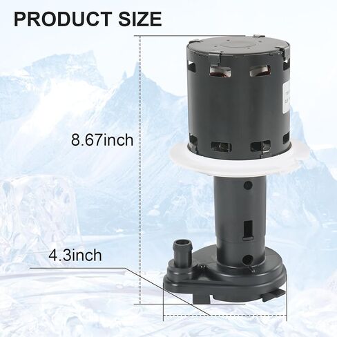 12-2919-21 Water Pump Replacement for Scotsman SC12-2919-21 ice Maker Machine C0322MA-1 C0322MW-1 C0322SA-1 (OEM Replacement) 12-2919-21 in Saudi Arabia