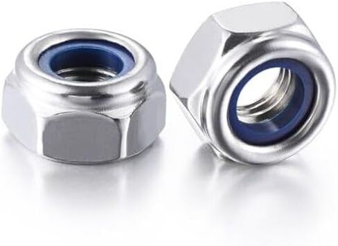(pcs) Self Clinching Nuts 304 Stainless Steel Self-Lock Nylon Inserted M8 50 in Saudi Arabia